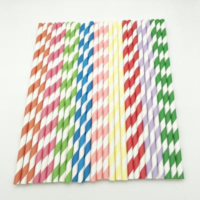 China Disposable Biodegradable Running Paper Drinking Straws for sale