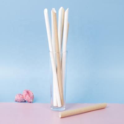 China Minimalist Factory Wholesale Best Selling Eco-friendly Paper Straws Pointed for sale