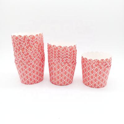 China Disposable Cupcake Liners Baking Cups Baking Tools Cake Pattern for sale