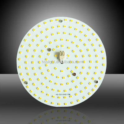 China Embeded 15W LED 230V AC PCB module Epistar SMD2835/AC module connect to 230V directly/ceiling downlight replacement for sale