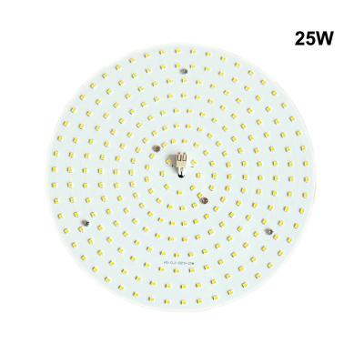 China Replacing light source of old ceilng HOSLIGHT C2 25W LED Ceiling Light Modules Light up 2835 SMD PCB Panel Lamps with Magnet AC 220V Direct Driverless Round 3000K for sale