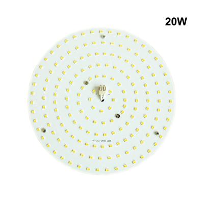 China Replacing Old Ceilng HOSLIGHT C2 20W LED Ceiling Light Module Light Source Lighting 2835 SMD PCB Panel Lamp By Magnet AC 220V Direct Driverless Round for sale