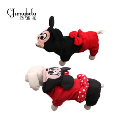 China Viable Hot Sell Wholesale Custom Made Mickey Mouse Mascot Costume Minnie Mickey Pet Dog Clothes for sale