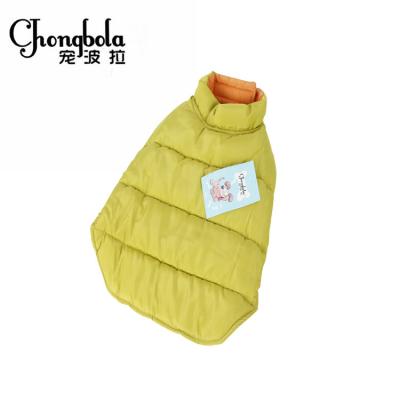 China Sustainable Custom Wholesale Warm Fall And Winter Dog Coats Pet Accessories Dog Clothes Casaco de cachorro outono e inverno for sale