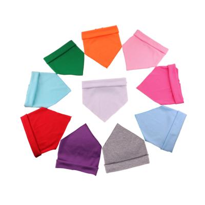 China Viable Custom Printed Trigonometric Bandanas Pet Bandanas Dog Bib Towel Dog Bib Towel Mouth Water Towel Bandanas for sale