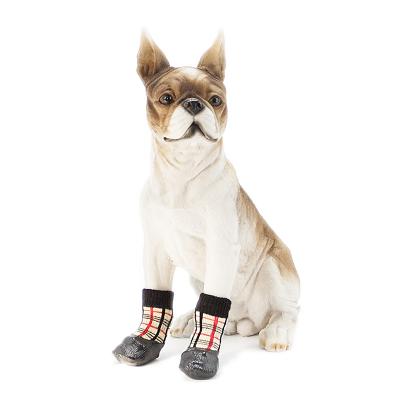 China Viable Knit Comfortable Indoor Anti-Slip Pet Shoe Socks For Dogs Cats Knitting Dog Sock for sale