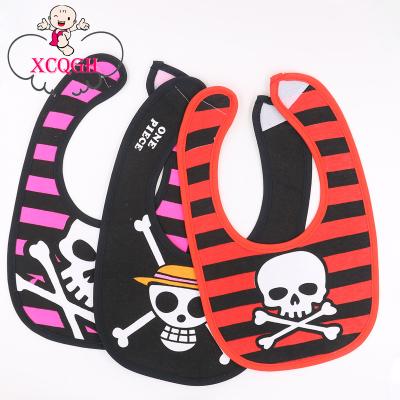 China Viable Baberos Baby Bibs Bandana Bibs Skull Babero Boy Girl Bib Baby Babador Burp Tissue Towel For Kids Feeding for sale