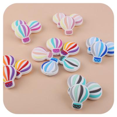 China BPA Free Safe Newborn Toddler Mini Baby Silicone Teethers Beads Teething Beads for DIY for sale