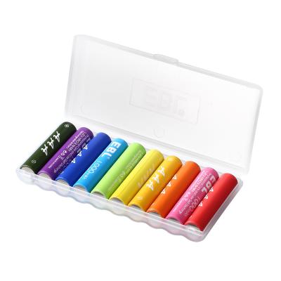 China Rainbow Rechargeable Cell Batteries , Ni - Mh AAA Batteries Eco - Friendly for sale