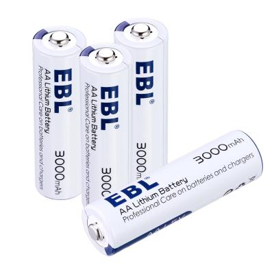 Chine Batteries rechargeables durables des cellules 3000mAh, fuite de la batterie d'ion de lithium d'aa anti 1.5V à vendre