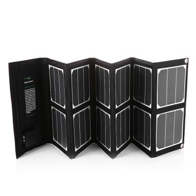 China Folding Waterproof Solar Panel Charger 40W for Notebook / Tablet PC / Cellphone for sale