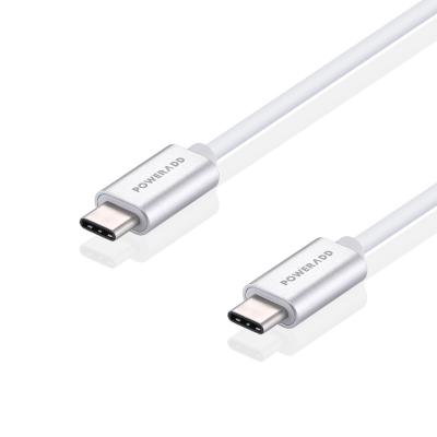 China High Speed C to C USB Data Charger Cable 2 Type C USB 3.1 Connector Fast Charge 1.2M for sale