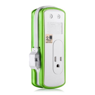 China Mini Travel Multi Outlet Power Strip Surge Protector Dual 3.4A Smart USB Ports for sale