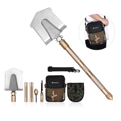 China Multifunctional Outdoor Leisure Products All In One Military Shovel Foldable And Portable for sale