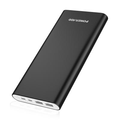 중국 위탁 까만 20000mah Usb 힘 은행 외부 건전지는 번개와 마이크로 입력으로 포장합니다 판매용