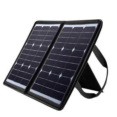 China Laptop solar powered usb charger , 50W Solar Panel Mobile Charger 18 Volt for sale