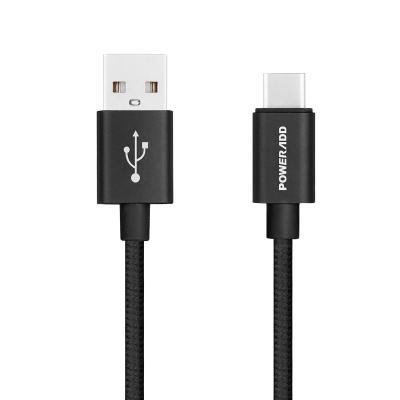 China USB C to USB 2.0 Charger Cable 1 Meter , Nylon Braided Fast Charge Sync Cord for sale