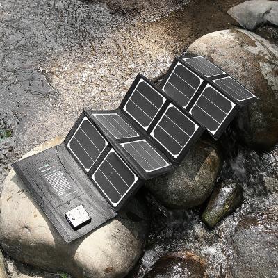 China Compact Slim USB solar powered charger 40W for Samsung Galaxy Phone for sale