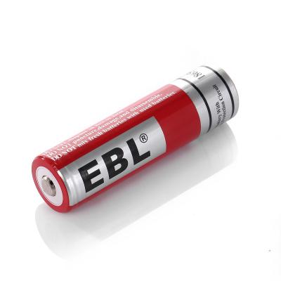 China EBL 3000mah Capacity 18650 Rechargeable Li Ion Battery 3.7 Voltage For Toys for sale