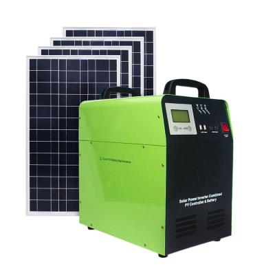 China Home Outdoor Travel Power Source 50w Solar Light And Portable Outdoor Battery Generator for sale