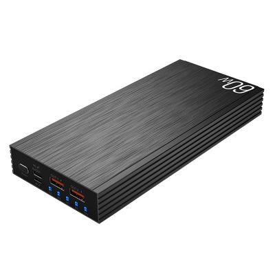 China Alloy palladium palladium fast charger 60w large capacity 20,000mah mobile power supply for sale