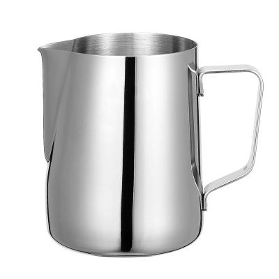 China Sustainable Milk Frothing Coffee Jug Measuring Cup Set Stainless Steel Coffee And Tea Sets Eco - Friendly Metal Stocked for sale