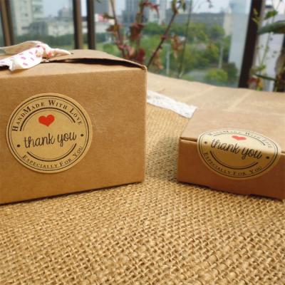 China Factory direct sale waterproof custom logo seal sticker paper sticker seal for jar box paper bag package for sale