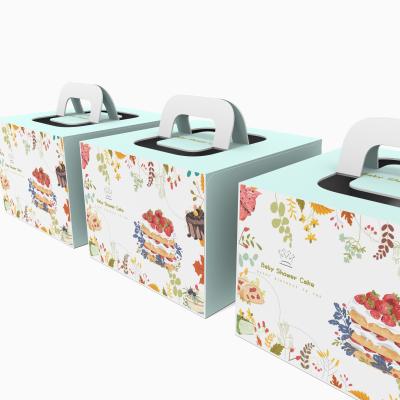 China Recyclable High Quality Strong Cardboard Cake Boxes for sale