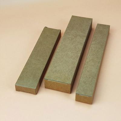 China Recycled Materials Kraft Paper Cartons Folding White Black Box With Lip Box Gift for sale