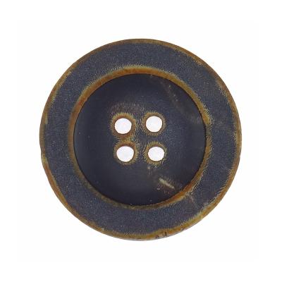 China Viable Manufacturer Provides Black 2/4 Holes Round Button Decorate Custom Button for sale