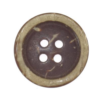 China / Factory direct sale 2/4 holes coconut shell button natural color jeans button for sale