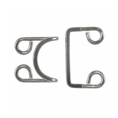 China Pants Factory Wholesale Various Styles Metal Material Hook And Eye Fastener for sale