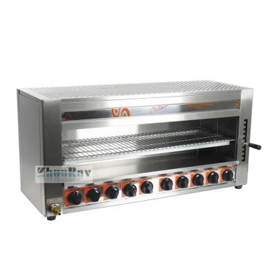 China Hotels HOT SALE COMMERCIAL GAS SALAMANDER 10 BURNERS for sale