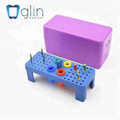 China Sterilisable at 135°; „ ƒ Colorful Multifunctional Diamond Burs and Endo Files Sterilizable Endo Box for sale