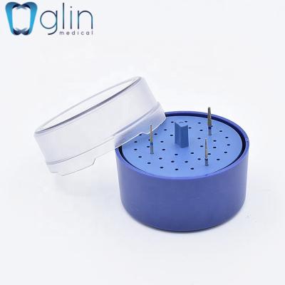 China High quality low price disinfection box 44 hole transparent cover dental endo box sterilizable for sale