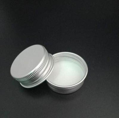 China 1oz 30g shallow aluminum paint jar metal tin with screw aluminum lid, small metal case for sale