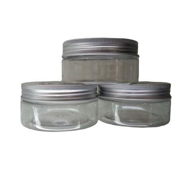 China Canned Food Pet Jar With Aluminum Lid Hole , Aluminum Screw Lid Threaded for sale