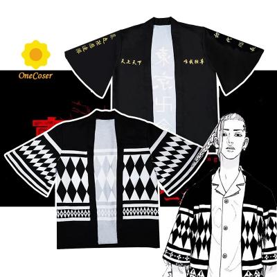 China Wholesale Jacket and No Yaiba Boy's Open Front Coat Tokyo Revengers Silk Segment Anime Cosplay Costume Kimono Cardigan Kimetsu for sale