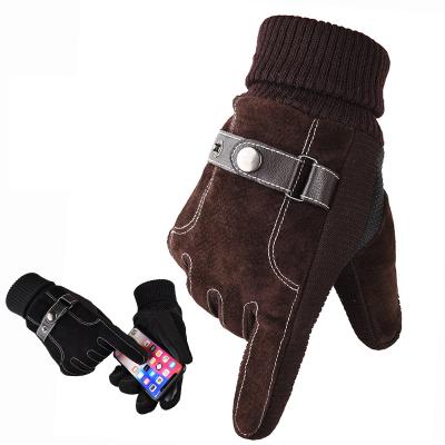 China Warm Comfortable Winter Motorcycle Gloves Waterproof Touch Screen Winter Bikers Riding Motorcycle Racing Gloves for sale