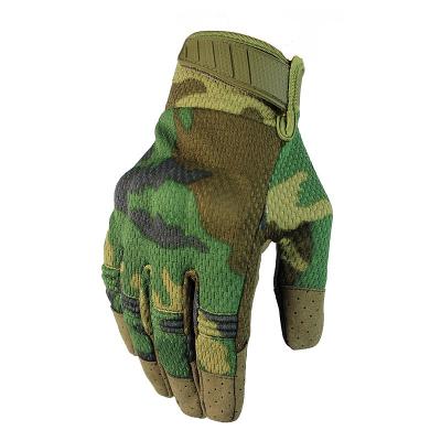 China Hunting Wholesale Outdoor Hunting Military Gloves Hand Protection Tactical Gloves China Manufacture Anti Slip Camouflage Gloves for sale