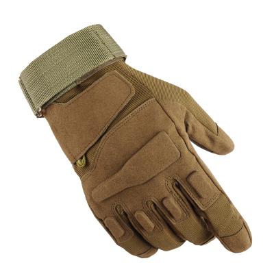 China Full Finger Gloves Men Women Waterproof Breathable Green Black Tactical Brown Gloves Military Army Gloves for sale