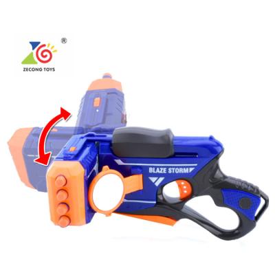 China Soft Bullet Toy Gun Kids Air Shooter Manual Dart Type Firearm Outdoor Game ABS Soft Plastic for sale