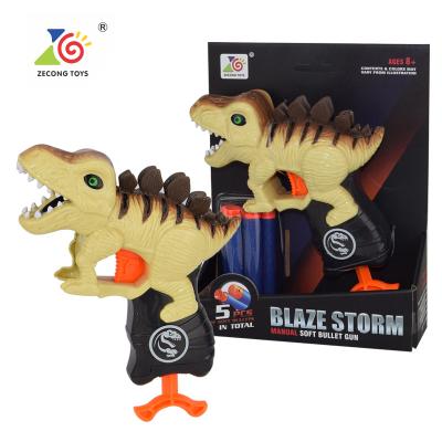 China Safety Flame Storm Dinosaur Sandblaster For Kids Toys Amazon Dinosaurs for sale