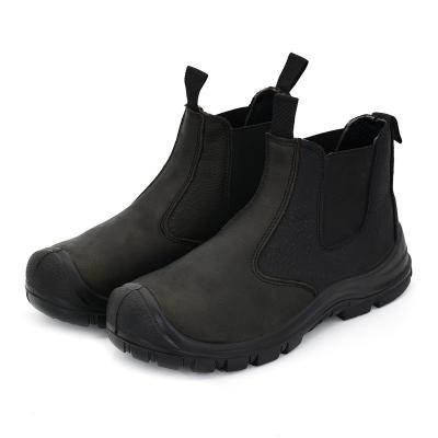 China Latest Steel Toe Middle-cut Version Safety Shoes Work Boot Anti-Static Shoes for sale