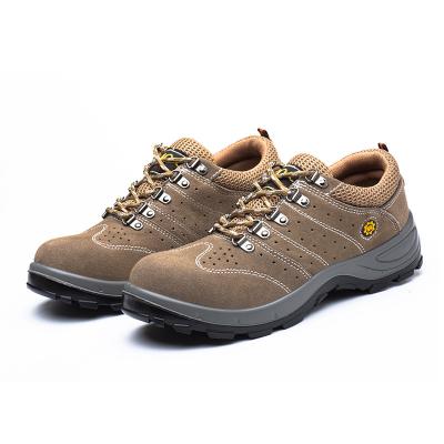 China Steel Toe Safety Work Boots Anti-smash and Anti-sting Anti-skid Safety Shoes for sale