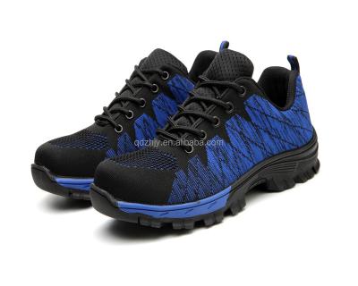 China Breathable Summer Anti-Slip Work Boots Light Weight Insurance Deodorant Sports Casual Safety Shoes With Seel Head for sale