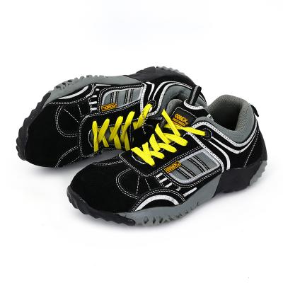 China Oil And Alkali Protection Steel Toe Anti Skid Anti Smashing Resistant Work Shoes for sale