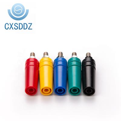 China audio & CXSDDZ 4mm Mail Banana Jack Video Binding Safety Holder Plug for sale