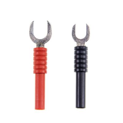 China CXSDDZ S4-R3.25 Electromechanical Training Insulated Adapter Spade Hook To 4mm Female Connector for sale