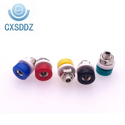 China PCB CXSDDZ 2mm Banana Socket Jack Insulate Safety Banana Plug High End Brass Socket for sale